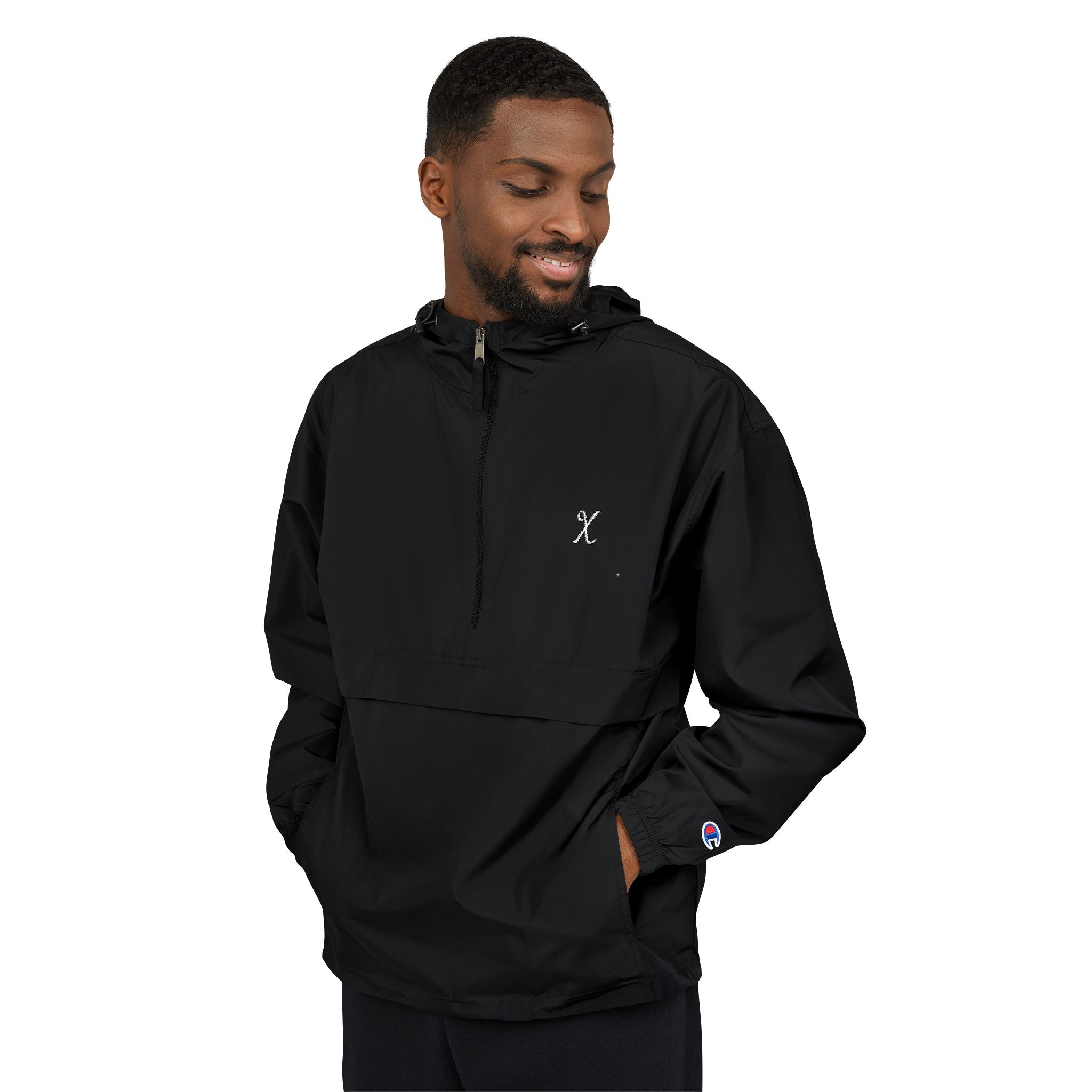 Unisex Packable Anorak Jacket - Lightweight Waterproof Windbreaker with Hood
