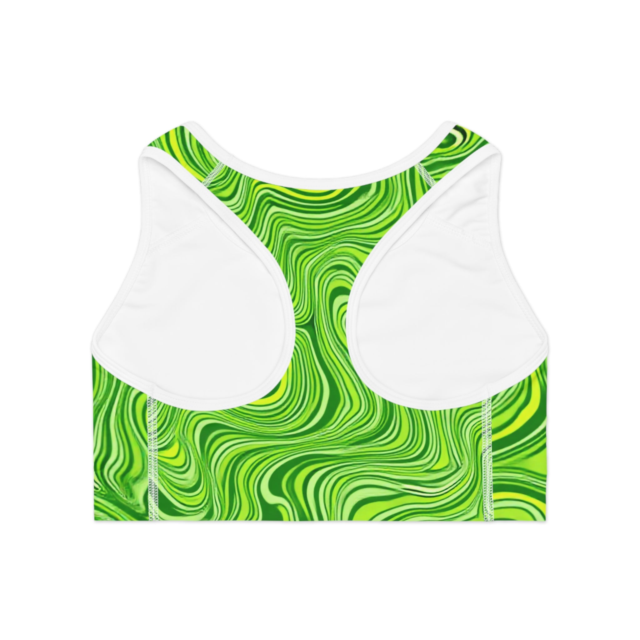 Women's Emerald Swirl Leggings  Sports Bra