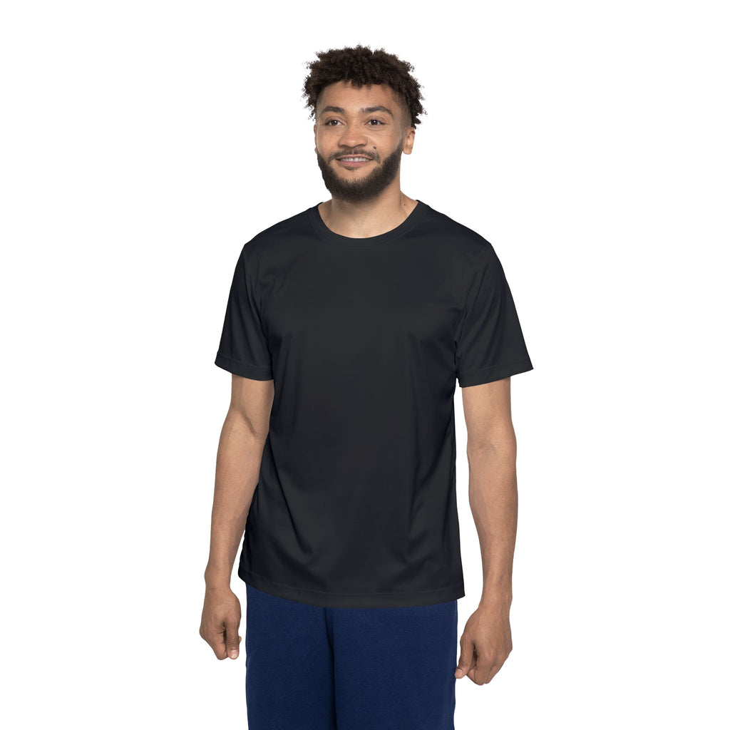 Men's Black Performance Sports Jersey
