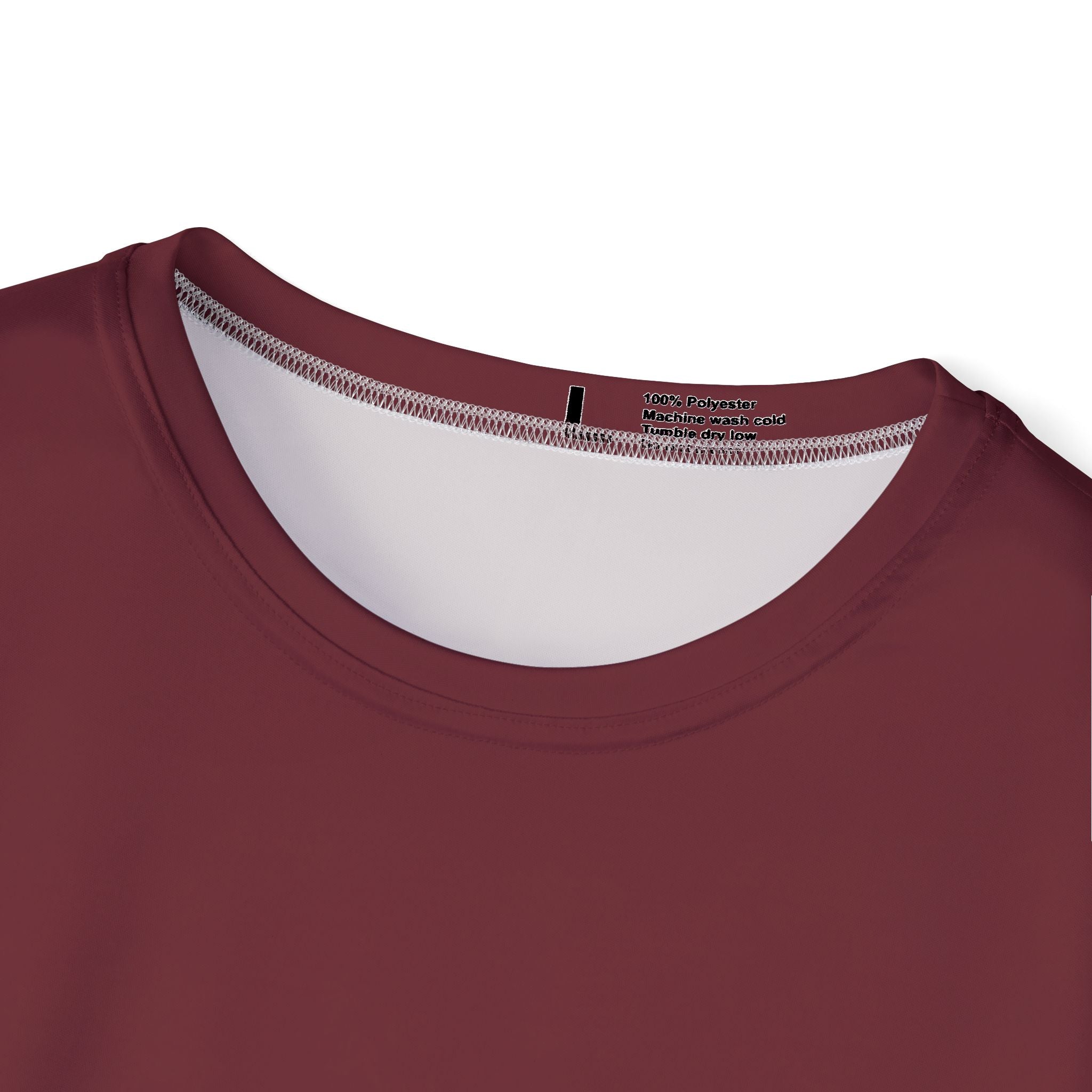 Men's Wine Red Performance Sports Jersey