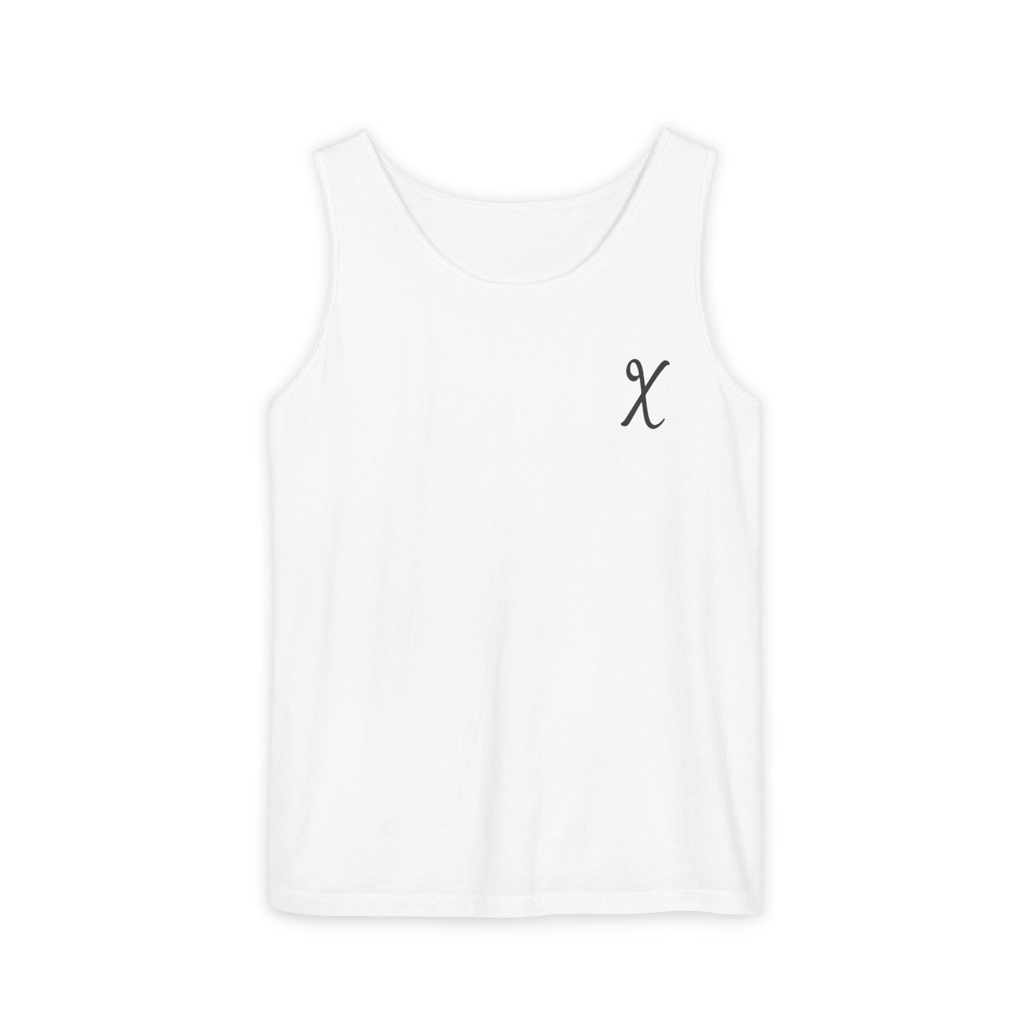 Unisex White Tank Top