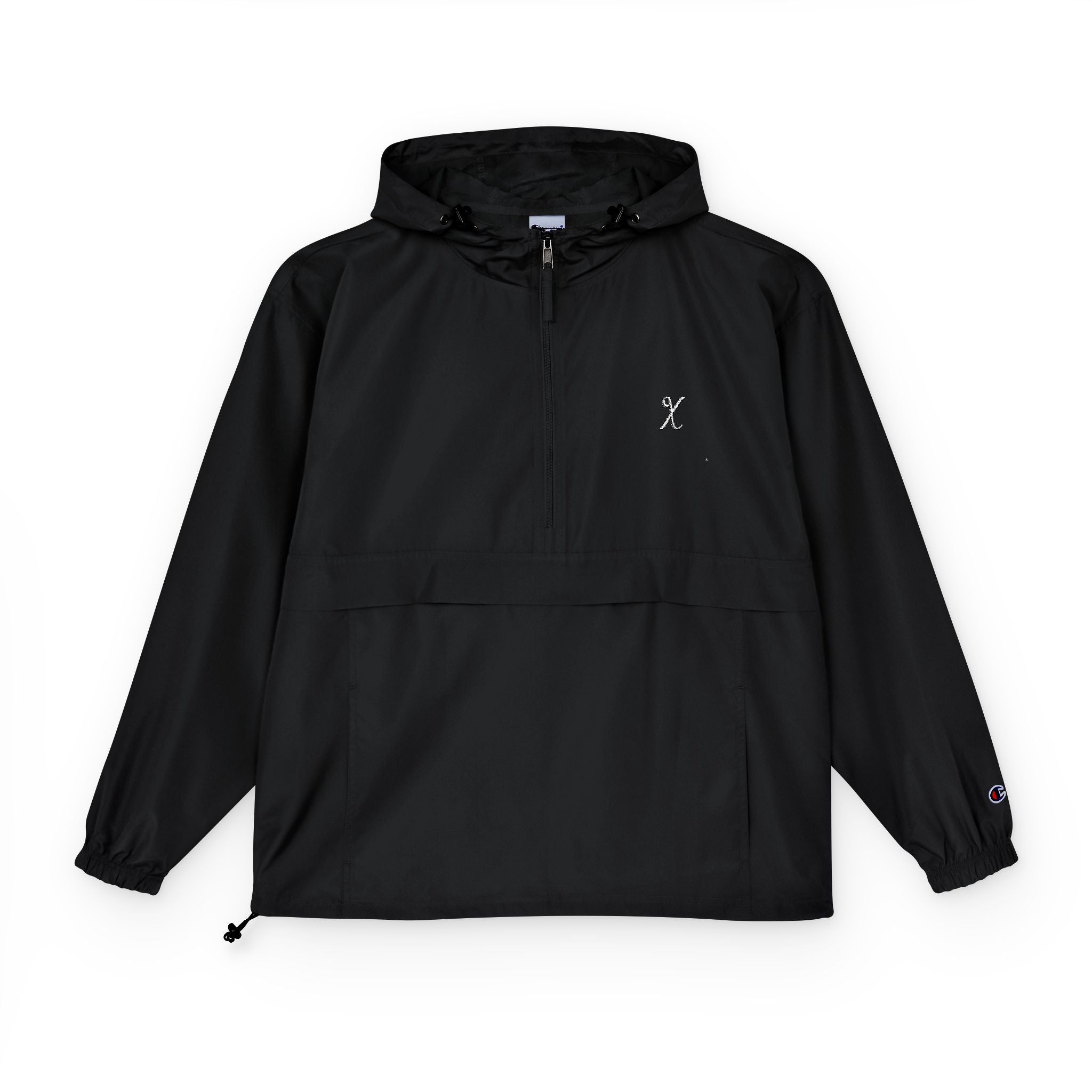 Unisex Packable Anorak Jacket - Lightweight Waterproof Windbreaker with Hood