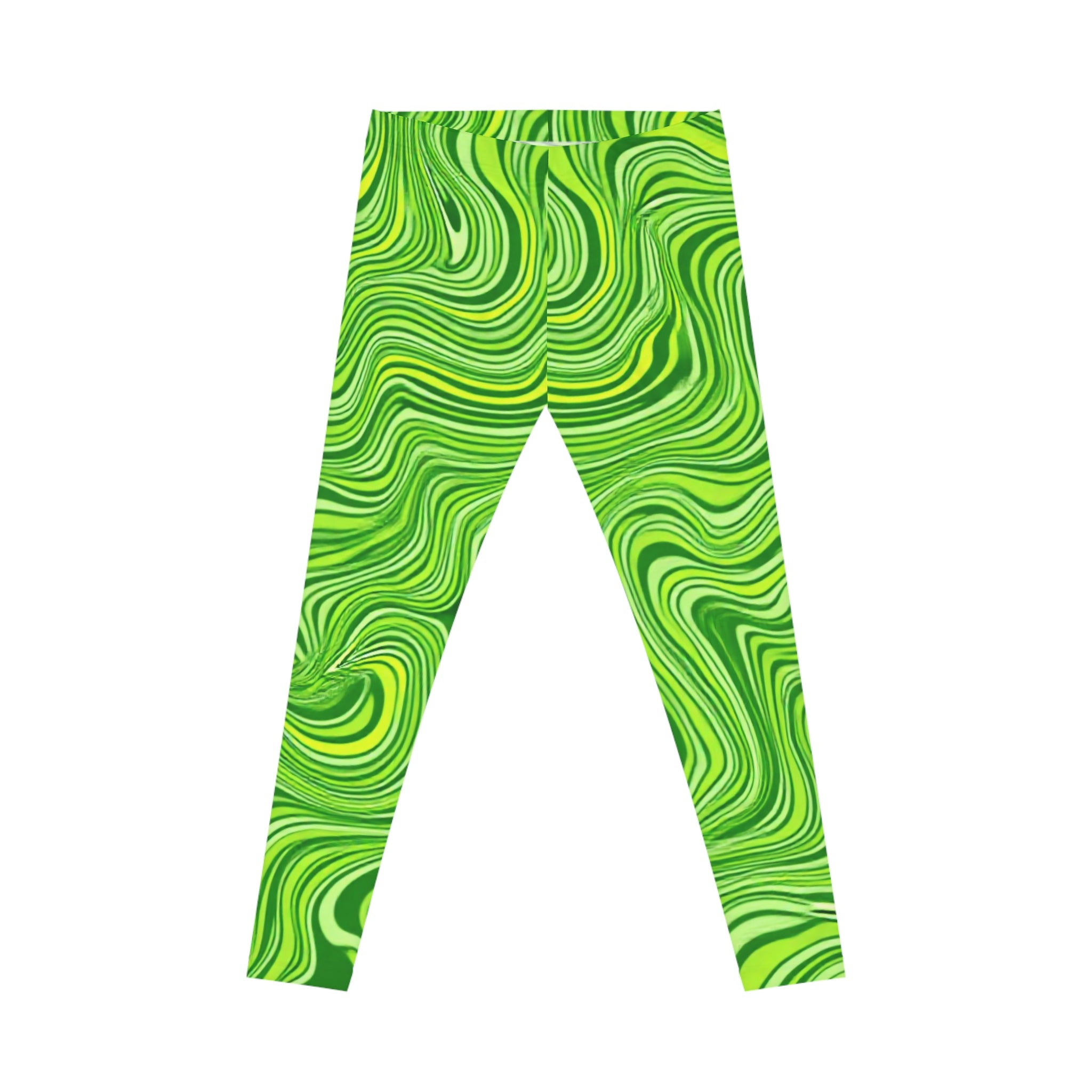 Women's Emerald Swirl Leggings