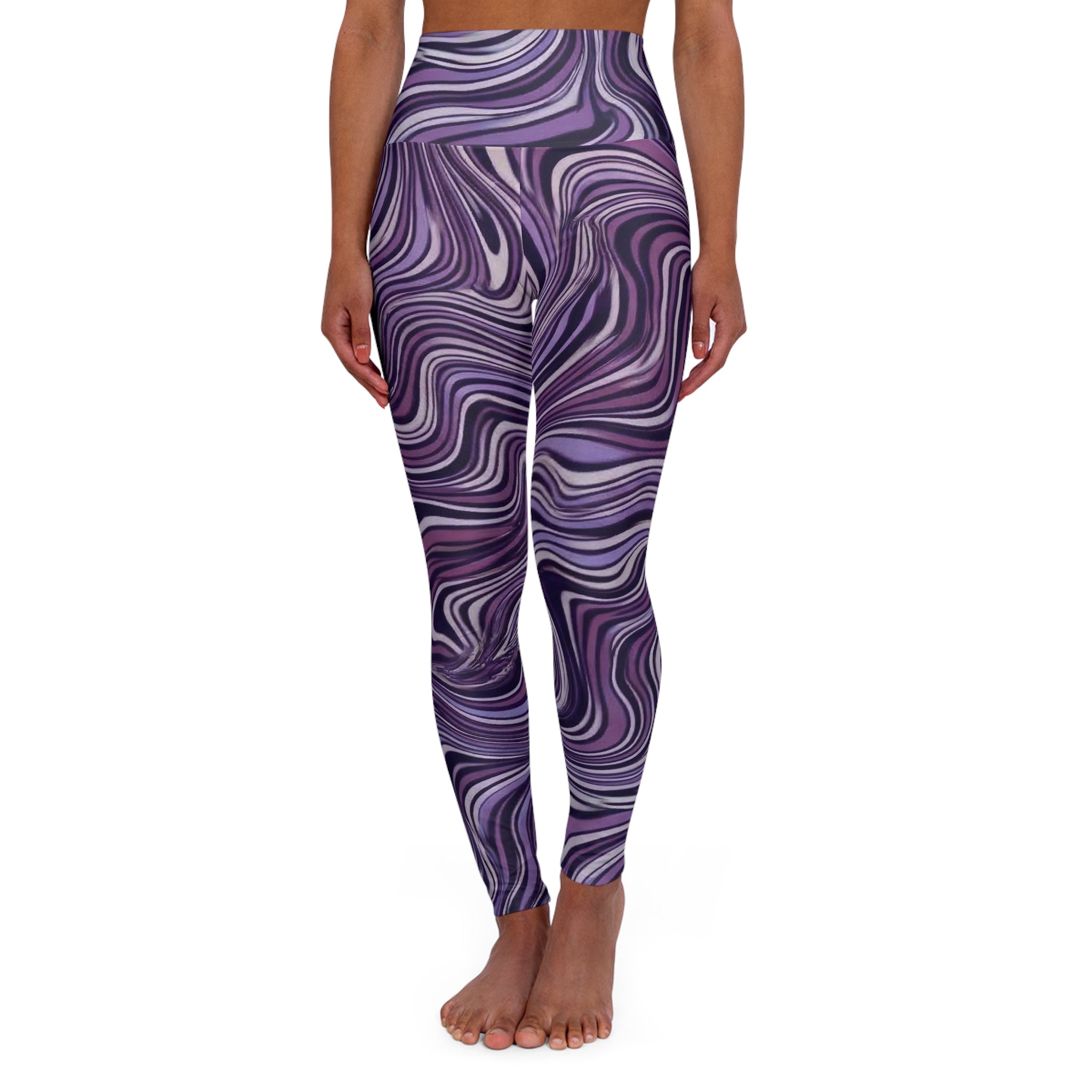 Women's Amethyst Swirl Leggings