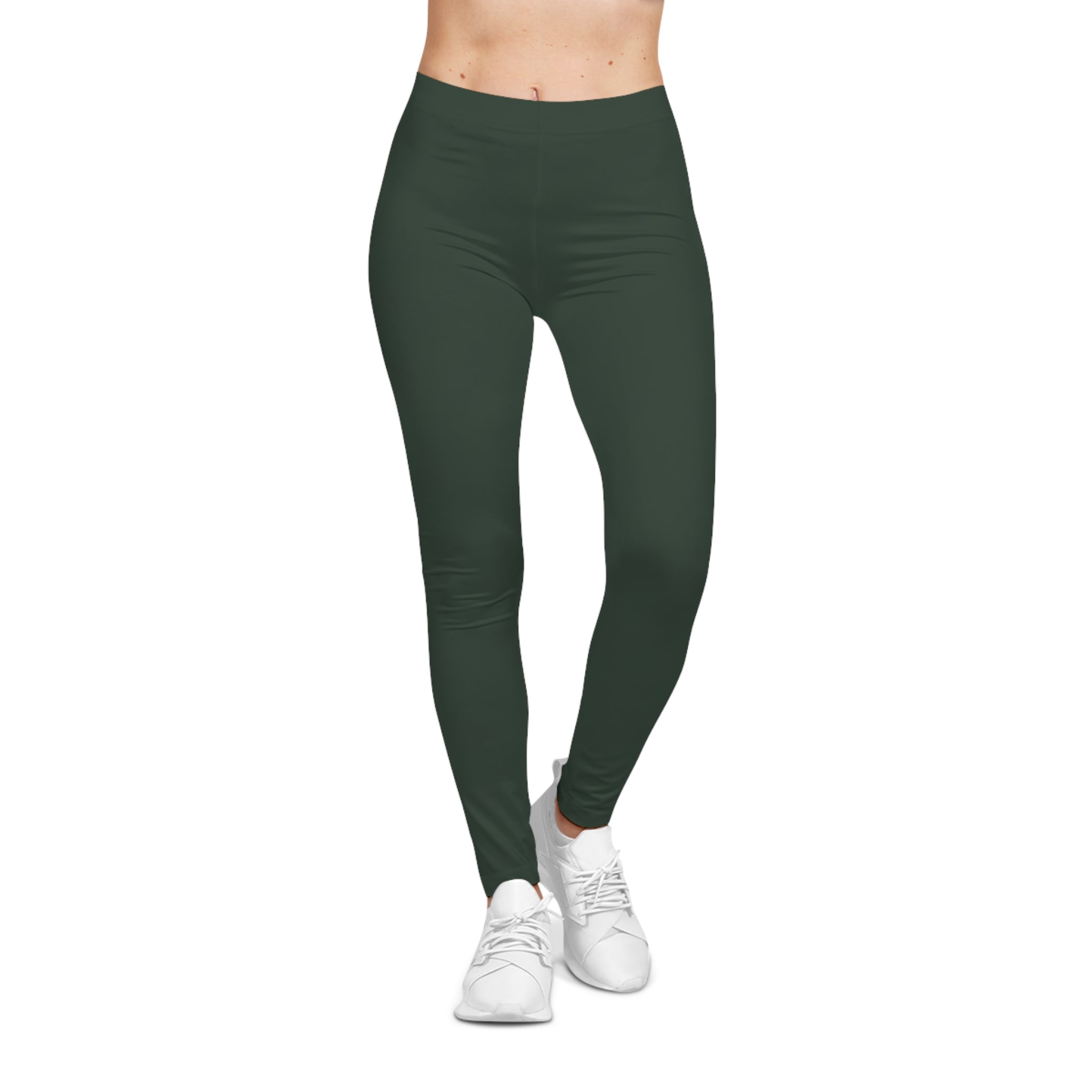 Women's Forest Green Leggings