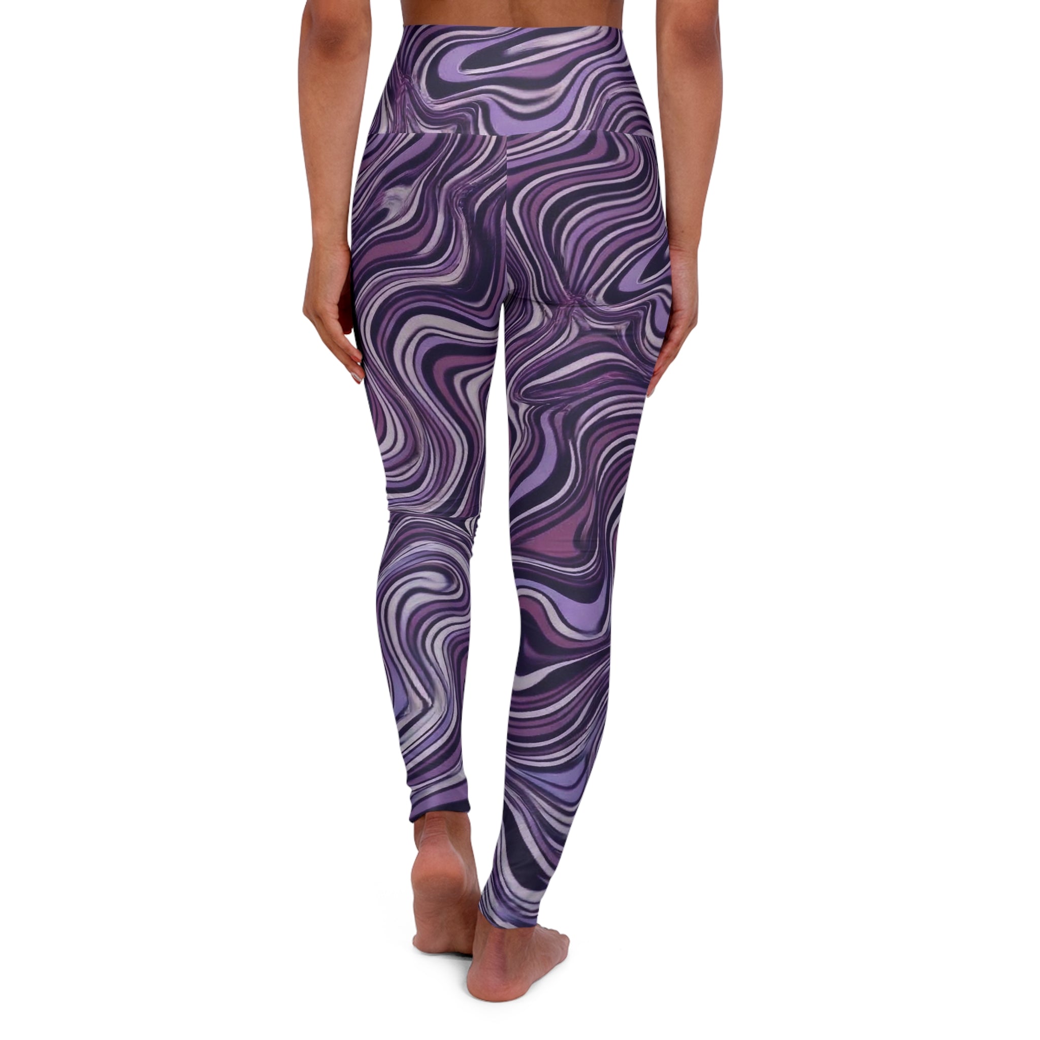 Women's Amethyst Swirl Leggings